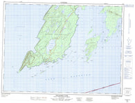 052A07 Thunder Cape Canadian topographic map, 1:50,000 scale