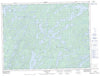 052B06 Kawnipi Lake Canadian topographic map, 1:50,000 scale