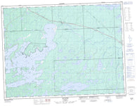 052B16 Savanne Canadian topographic map, 1:50,000 scale