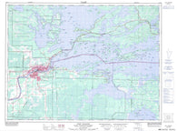 052C11 Fort Frances Canadian topographic map, 1:50,000 scale