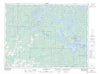 052C13 Northwest Bay Canadian topographic map, 1:50,000 scale