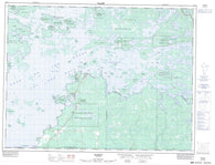 052E01 Morson Canadian topographic map, 1:50,000 scale