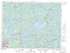052E16 Kenora Canadian topographic map, 1:50,000 scale