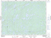 052F02 Entwine Lake Canadian topographic map, 1:50,000 scale