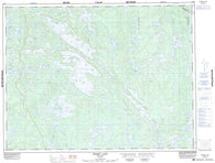 052F08 Stormy Lake Canadian topographic map, 1:50,000 scale