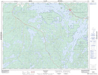 052F10 Wabigoon Canadian topographic map, 1:50,000 scale