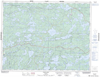 052F13 Feist Lake Canadian topographic map, 1:50,000 scale