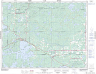 052F14 Vermilion Bay Canadian topographic map, 1:50,000 scale