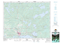 052F15 Dryden Canadian topographic map, 1:50,000 scale