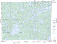 052F16 Big Sandy Lake Canadian topographic map, 1:50,000 scale