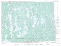 052G04 White Otter Lake Canadian topographic map, 1:50,000 scale