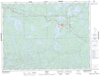 052G05 Ignace Canadian topographic map, 1:50,000 scale