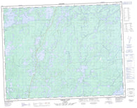 052G09 Empire Lake Canadian topographic map, 1:50,000 scale