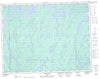 052G10 Shikag Lake Canadian topographic map, 1:50,000 scale