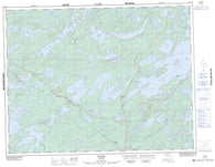 052G14 Valora Canadian topographic map, 1:50,000 scale
