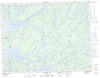 052G15 Glitter Lake Canadian topographic map, 1:50,000 scale