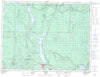 052H01 Nipigon Canadian topographic map, 1:50,000 scale