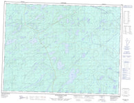 052H03 Eaglehead Lake Canadian topographic map, 1:50,000 scale
