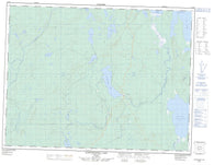 052H11 Kabitotikwia Lake Canadian topographic map, 1:50,000 scale