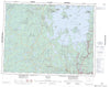 052H Nipigon Canadian topographic map, 1:250,000 scale