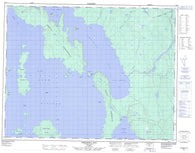 052I01 Ombabika Bay Canadian topographic map, 1:50,000 scale