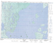 052I02 Castle Lake Canadian topographic map, 1:50,000 scale