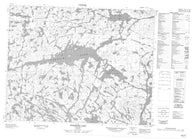 052I12 Wabakimi Lake Canadian topographic map, 1:50,000 scale