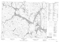 052I15 Whiteclay Lake Canadian topographic map, 1:50,000 scale