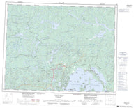 052I Armstrong Canadian topographic map, 1:250,000 scale