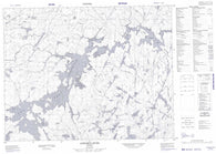 052J12 Anenimus River Canadian topographic map, 1:50,000 scale