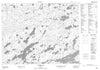 052K09 Wapesi Lake Canadian topographic map, 1:50,000 scale