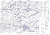 052L16 Medicine Stone Lake Canadian topographic map, 1:50,000 scale