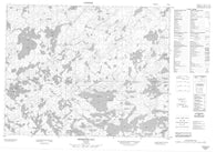 052M01 Pipestone Bay Canadian topographic map, 1:50,000 scale