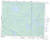 052M03 Aikens Lake Canadian topographic map, 1:50,000 scale