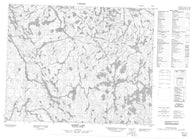 052M06 Artery Lake Canadian topographic map, 1:50,000 scale
