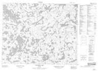 052M09 Roderick Lake Canadian topographic map, 1:50,000 scale