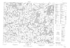 052M10 Spoonbill Lake Canadian topographic map, 1:50,000 scale
