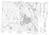 052M12 Sasaginnigak Lake Canadian topographic map, 1:50,000 scale