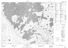 052N03 Little Trout Lake Canadian topographic map, 1:50,000 scale