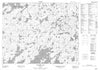 052N06 Henfrey Lake Canadian topographic map, 1:50,000 scale