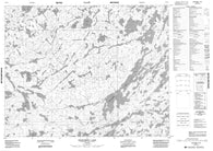 052N07 Shabumeni Lake Canadian topographic map, 1:50,000 scale