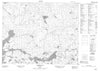 052N13 Berens Lake Canadian topographic map, 1:50,000 scale