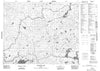 052N14 Nechigona Lake Canadian topographic map, 1:50,000 scale
