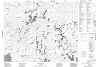 052N15 Madden Lake Canadian topographic map, 1:50,000 scale