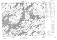 052O01 Osnaburgh House Canadian topographic map, 1:50,000 scale