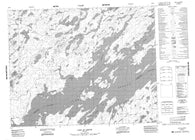 052O02 Lake St Joseph Canadian topographic map, 1:50,000 scale
