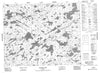 052O06 Obaskaka Lake Canadian topographic map, 1:50,000 scale