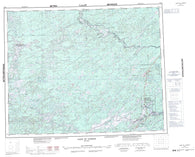 052O Lake St Joseph Canadian topographic map, 1:250,000 scale