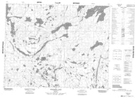 052P02 Kilbarry Lake Canadian topographic map, 1:50,000 scale