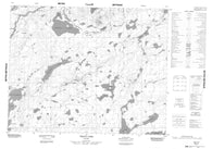 052P07 Grace Lake Canadian topographic map, 1:50,000 scale